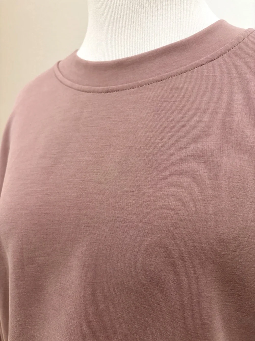 Lululemon Softstreme Perfectly Oversized Relaxed Mauve Crewneck Sweatshirt 4